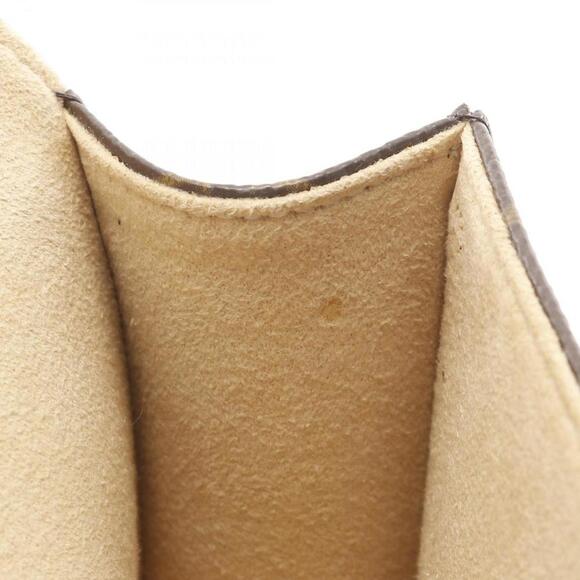 LOUIS VUITTON Authentic Brown Monogram Leather Pochette Fanny Pack - Picture 11 of 11